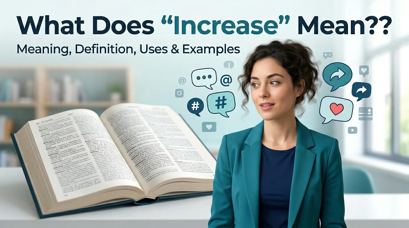 What Does Increase Mean