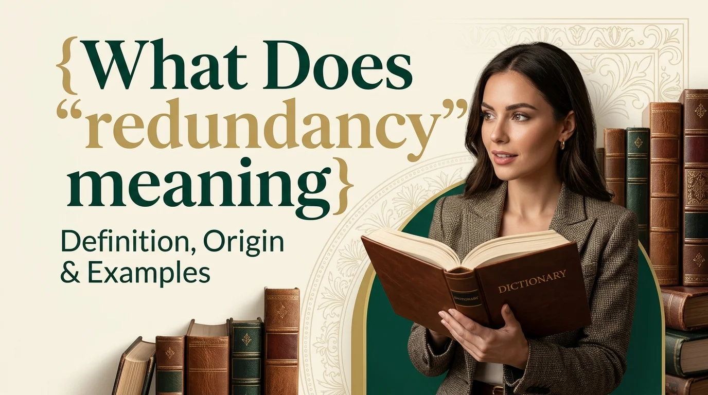 What Does Redundancy Meaning