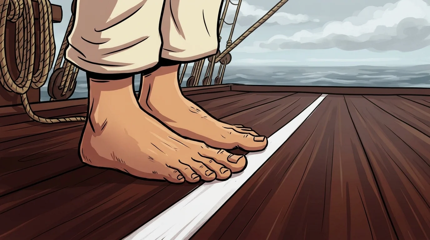 Origin of Toe the Line