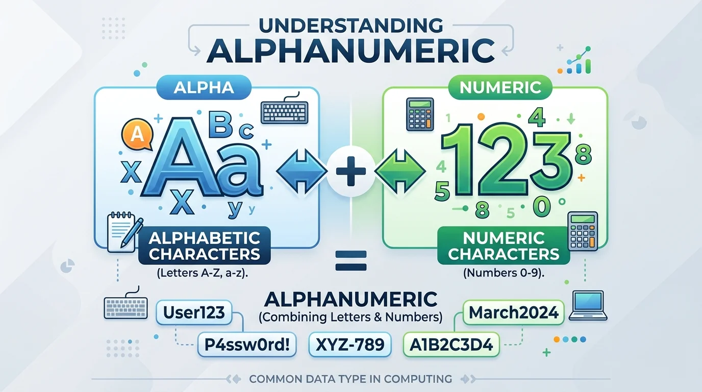 What Does Alphanumeric Meaning