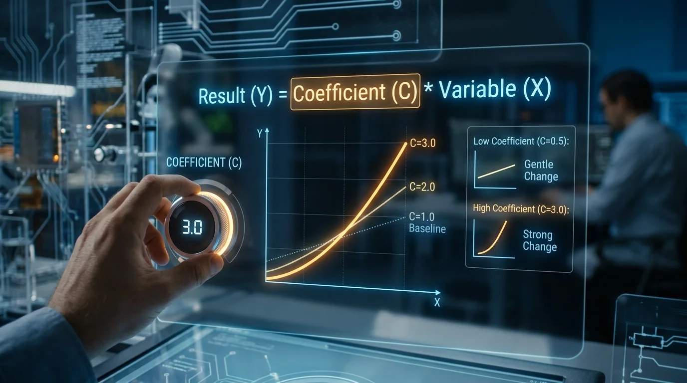 What Does Coefficient Meaning