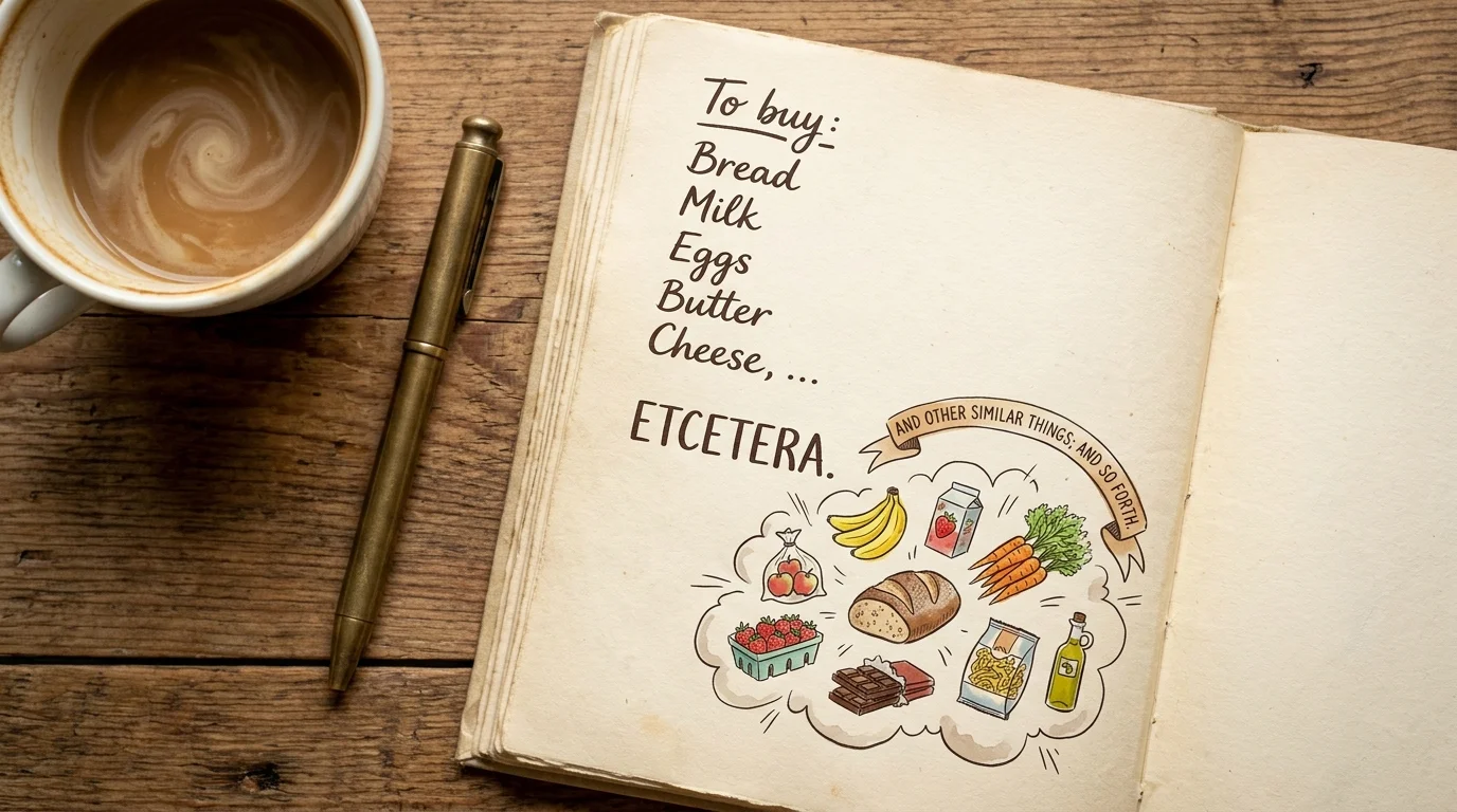 What Does Etcetera Meaning