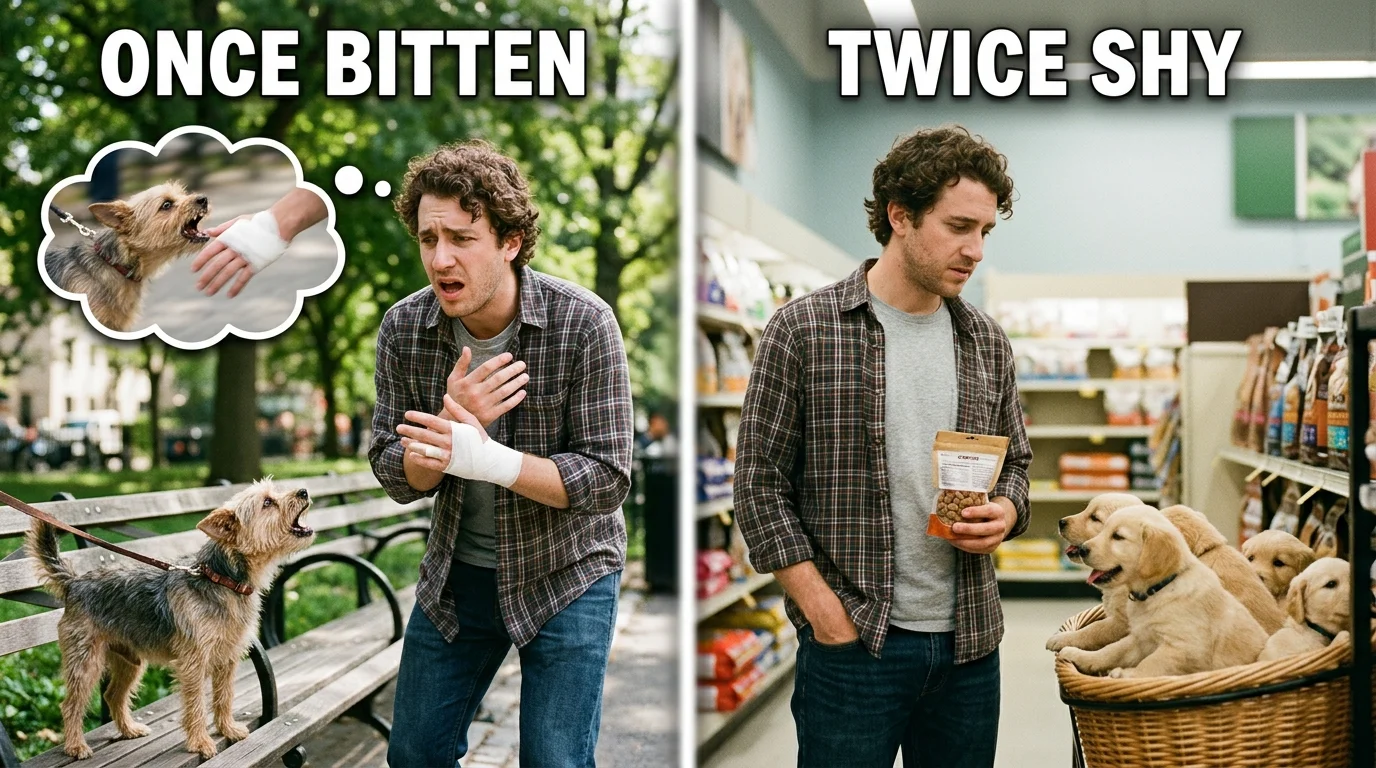 What Does Once Bitten, Twice Shy Meaning