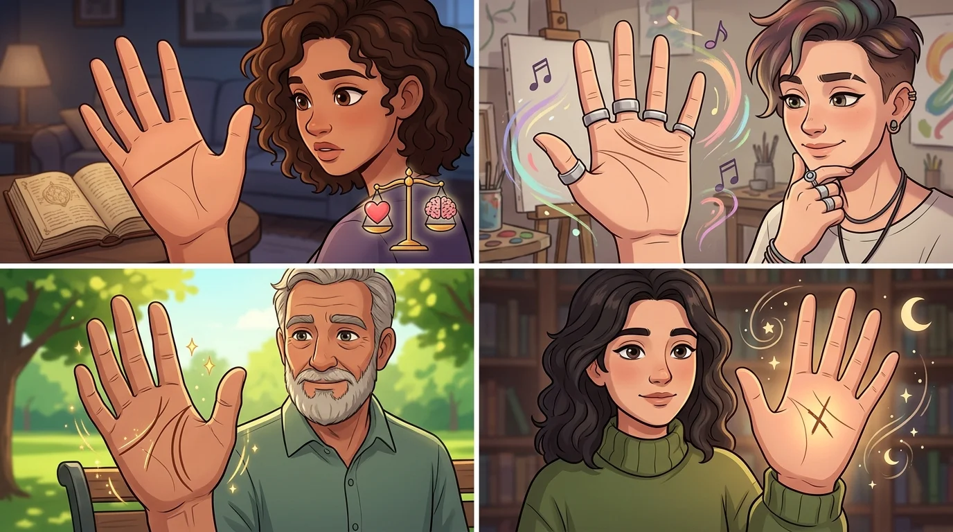 What Does Rare Hand Lines Meaning Refer To