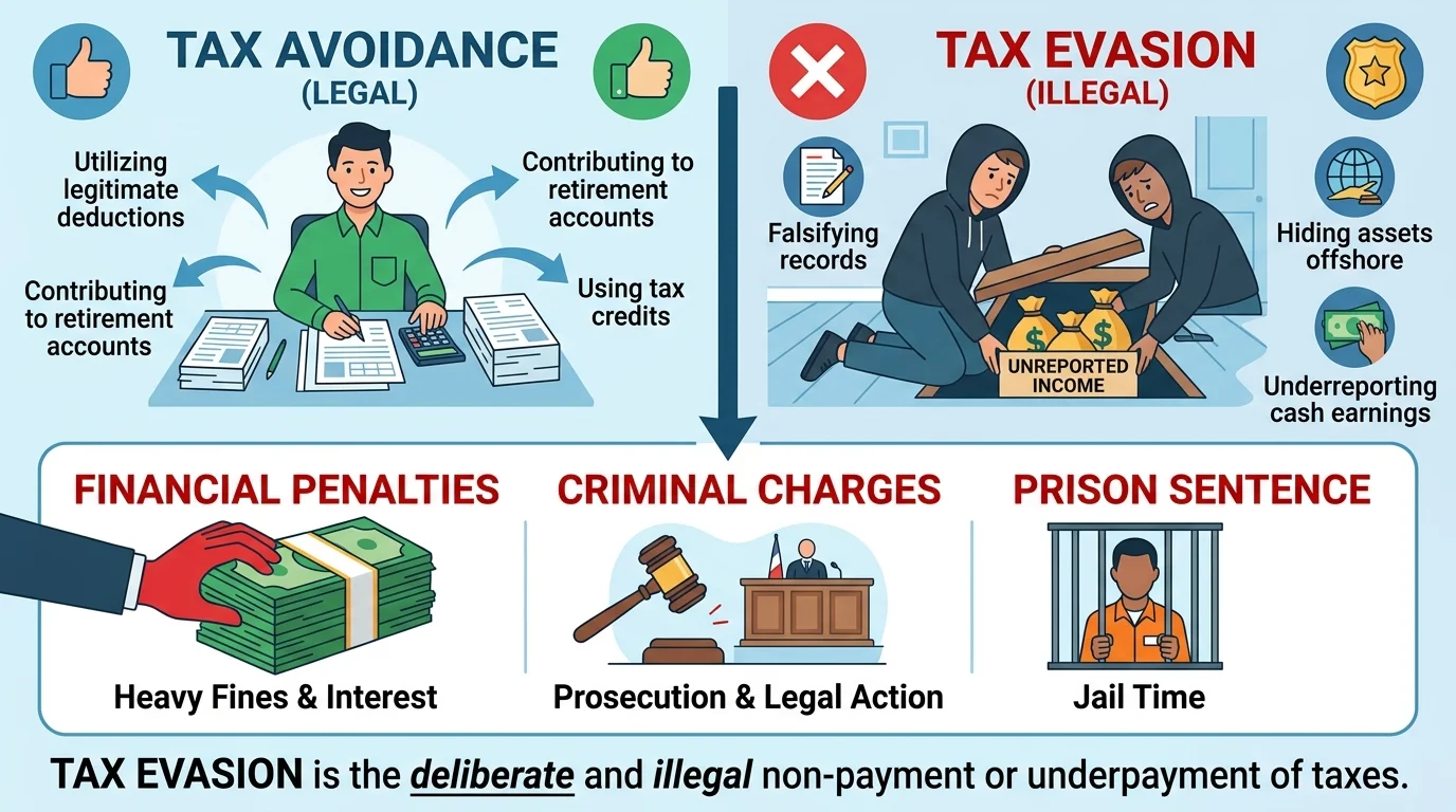 What Does Tax Evasion Meaning
