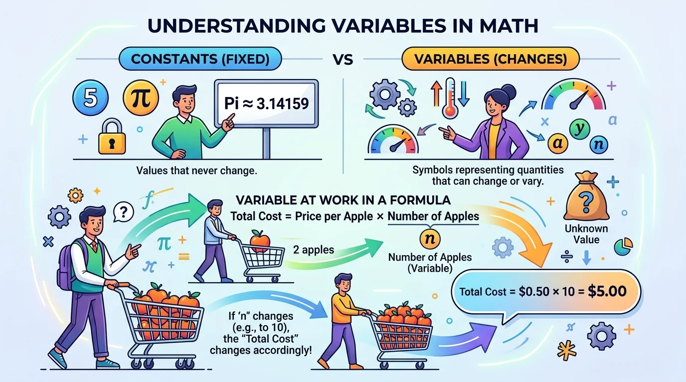 What Is a Variable in Math