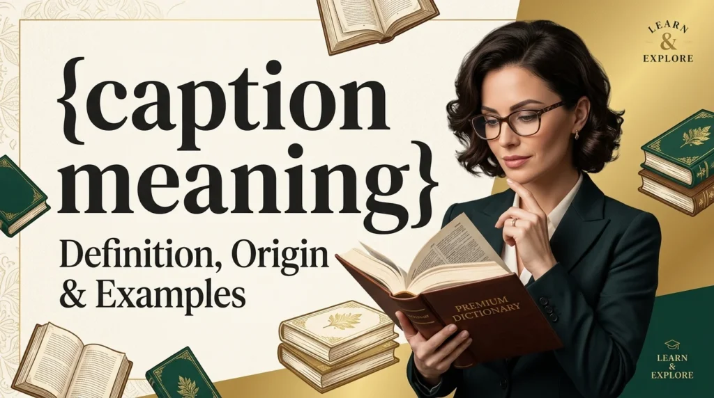 caption meaning