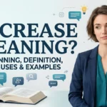 increase meaning