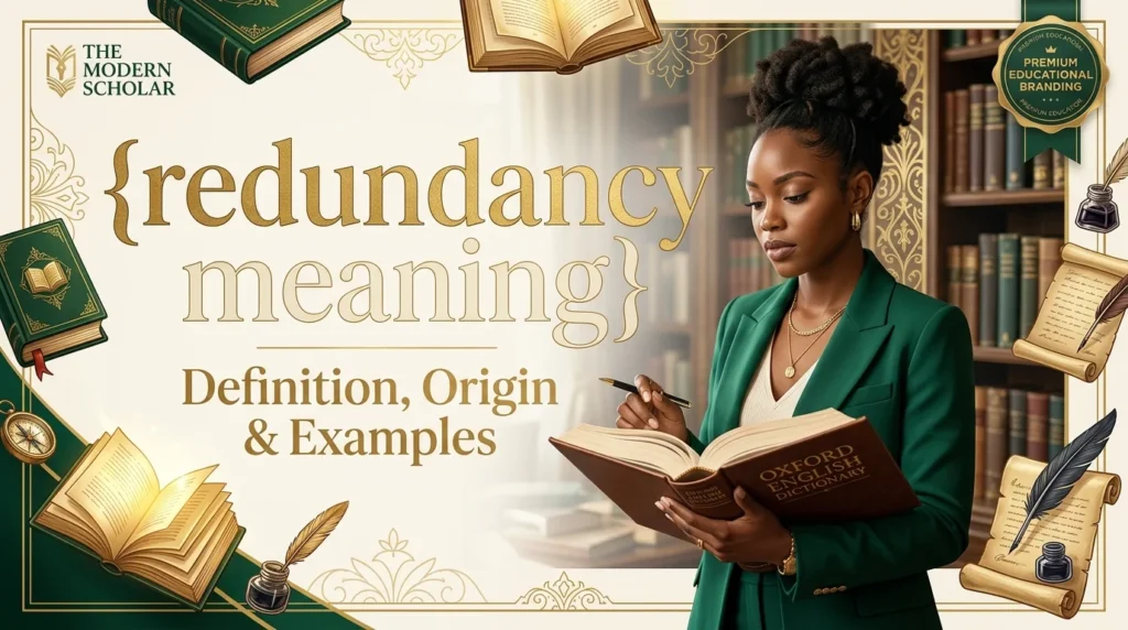 redundancy meaning