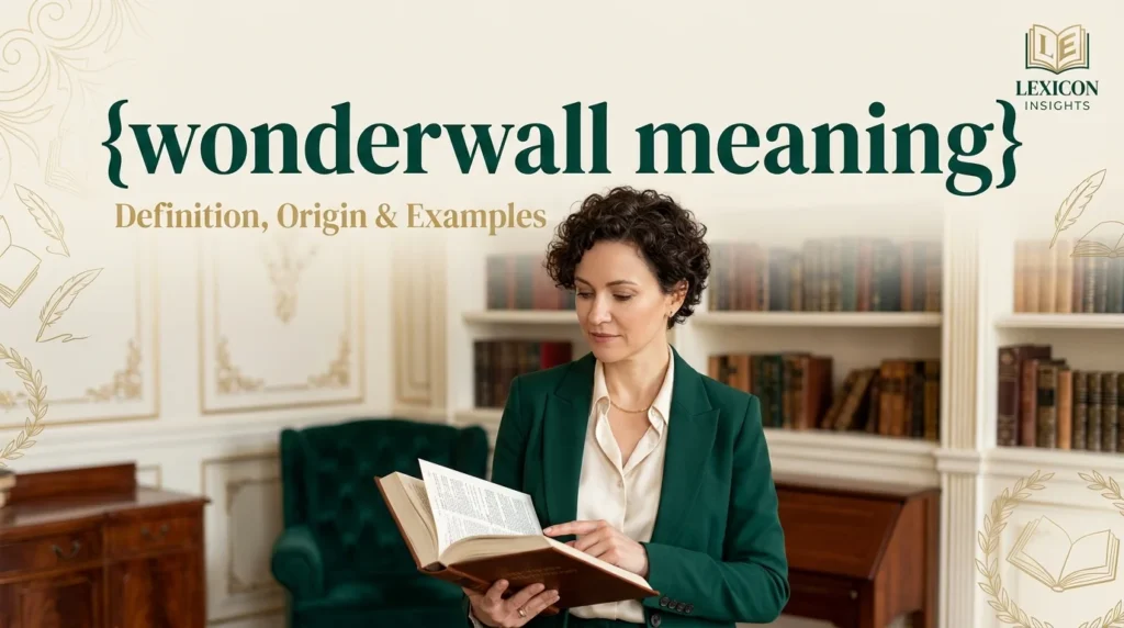 wonderwall meaning