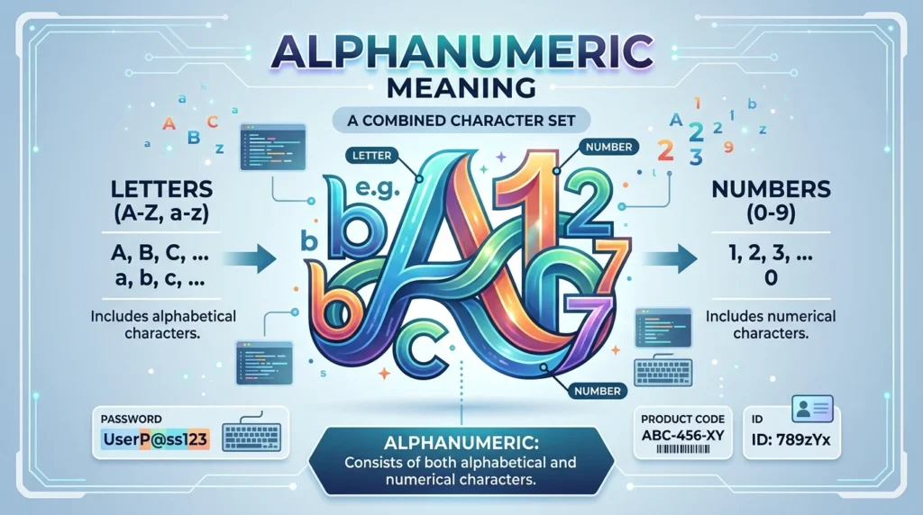 alphanumeric meaning