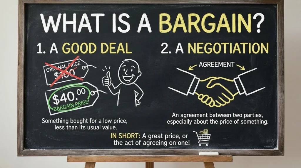 bargain meaning