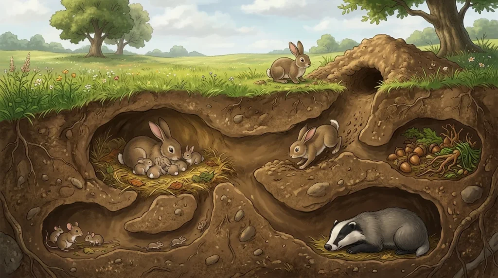 burrow meaning