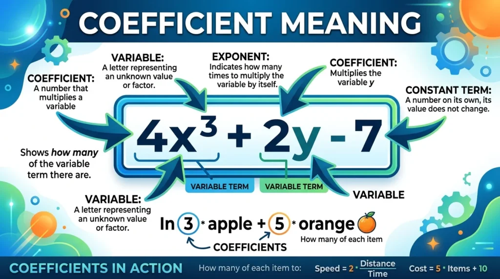 coefficient meaning