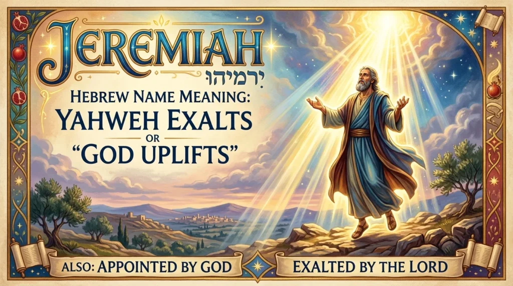 jeremiah meaning