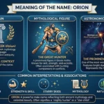 orion name meaning