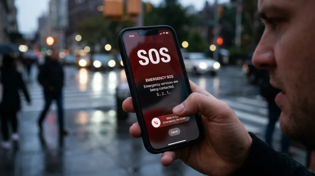 sos meaning on iphone