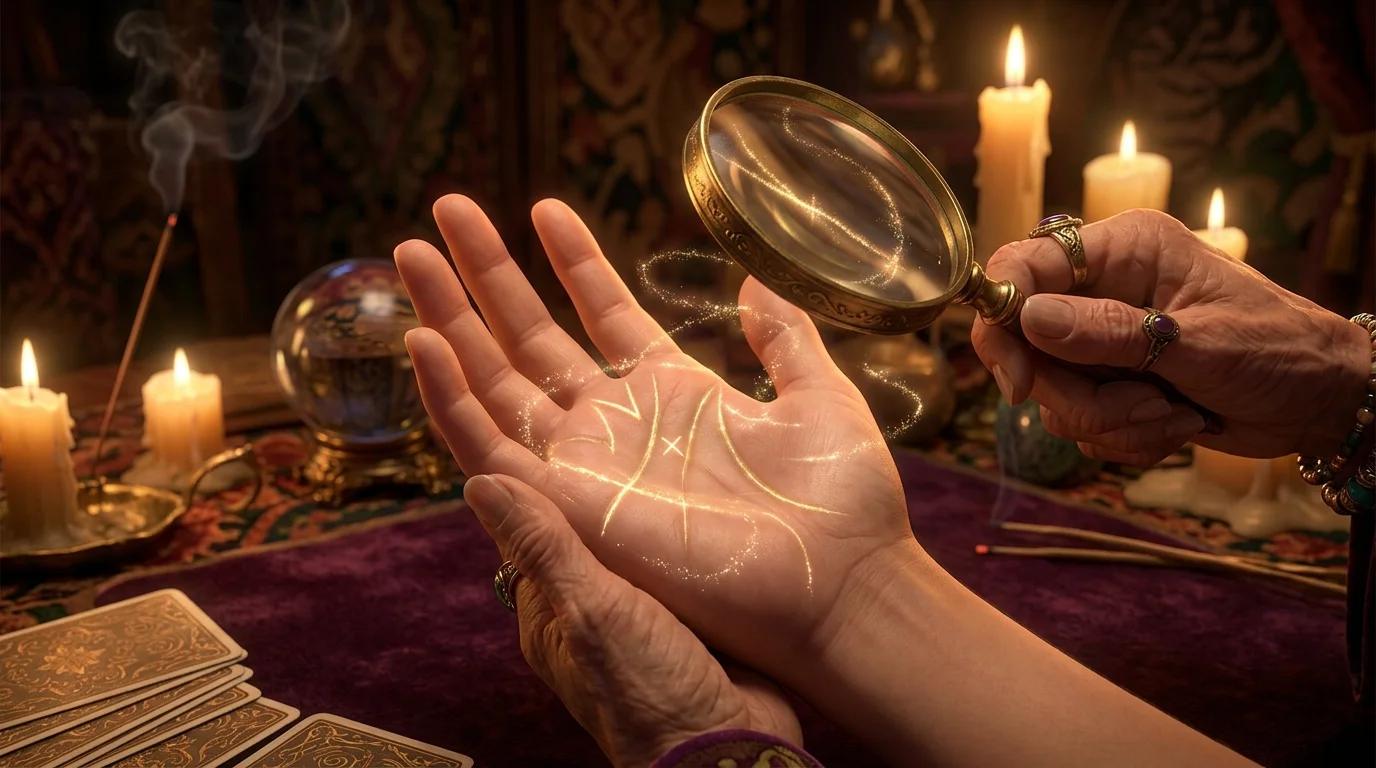 Rare Lucky Signs on Palm